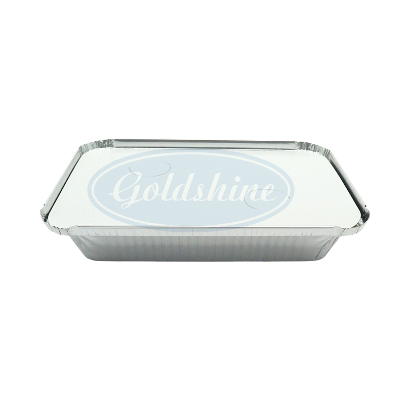 F22536 Lebensmittelbehälter aus Aluminiumfolie zum Backen mit Deckel