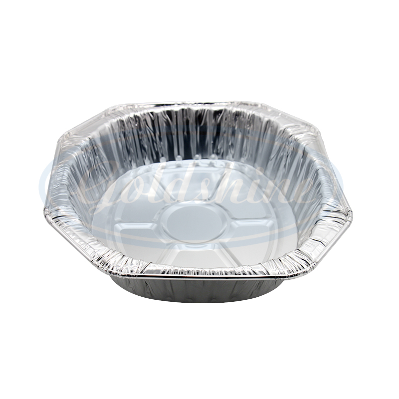 Einweg-Essensaufbewahrung Alufolien-Backformen Tabletts oval