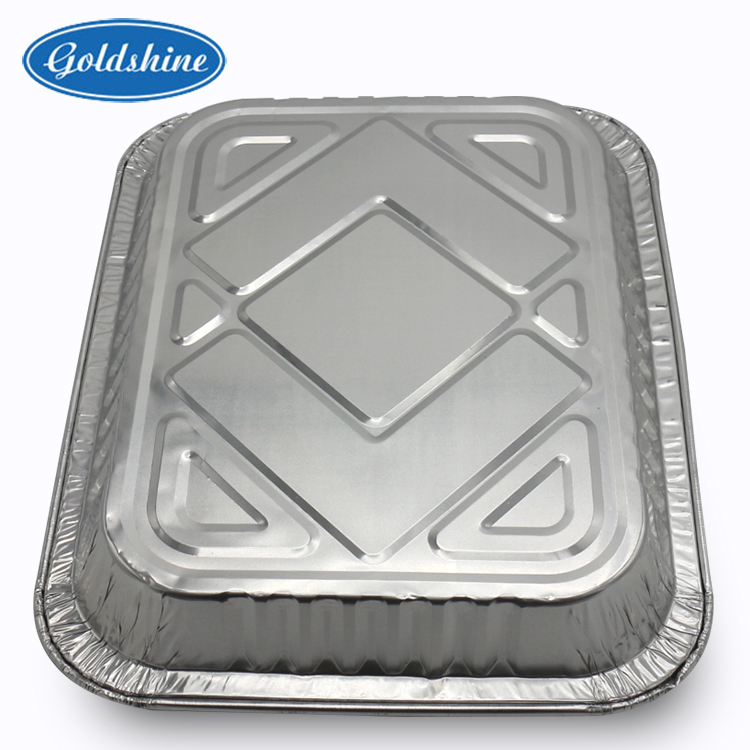 640ml Einweg-Aluminiumfolien-Container für Lebensmittelverpackung und Mitnahme-Lunchbox