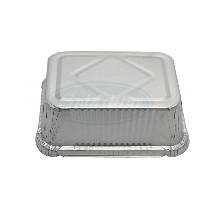 F14840 Aluminiumfolien-Tellerbox für Restaurants