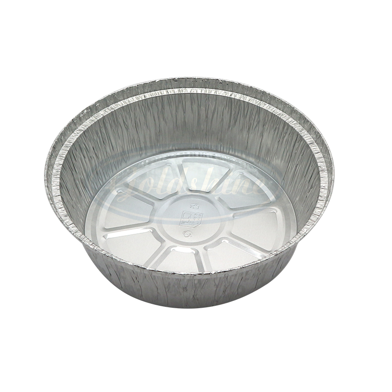Y20656 Lebensmittelverpackung Einweg-Runde Aluminiumbehälter für Bento-Boxen