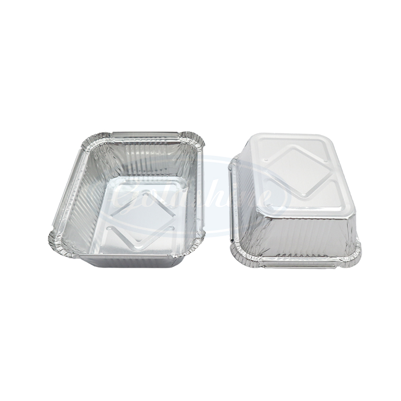 F14840 Aluminiumfolien-Tellerbox für Restaurants