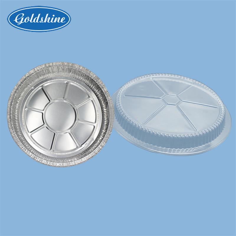 8-Zoll-Aluminiumfolientabletts, quadratische Einweg-Aluminiumfolien-Tabletts für Fast Food, Dessert- und Backformen mit Kunststoffdeckeln