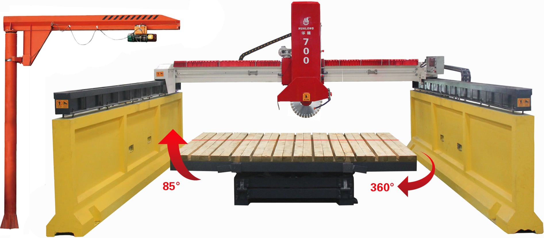 hlsq 700 stone slab cutting machine for granite marble cutting-7