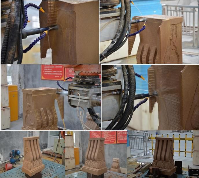 7 axis cnc sculpting robot hlrb 7a3d-10