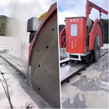 Como Funciona uma Máquina de Corte para Pedreira de Granito?