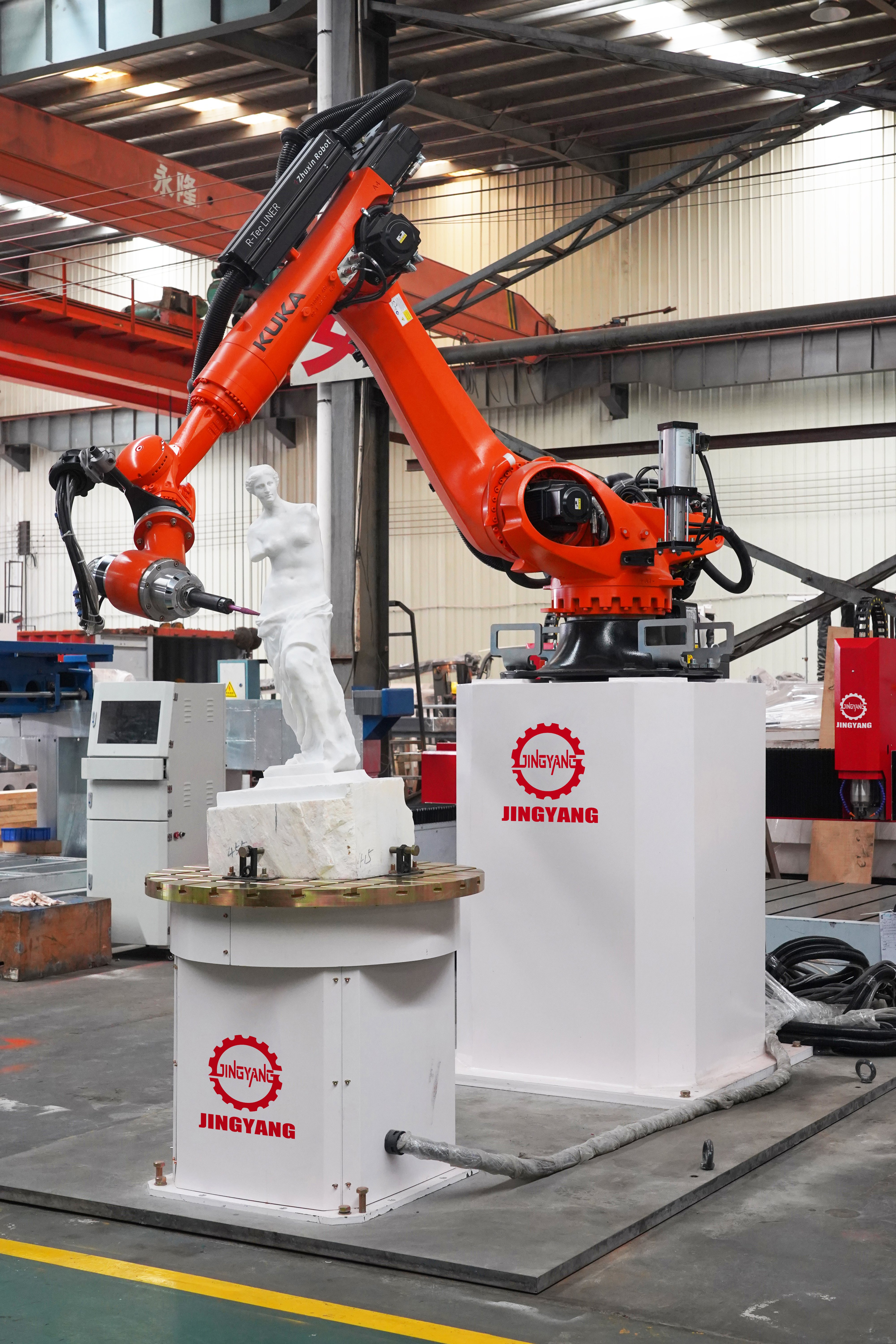 7 axis cnc sculpting robot hlrb 7a3d-2