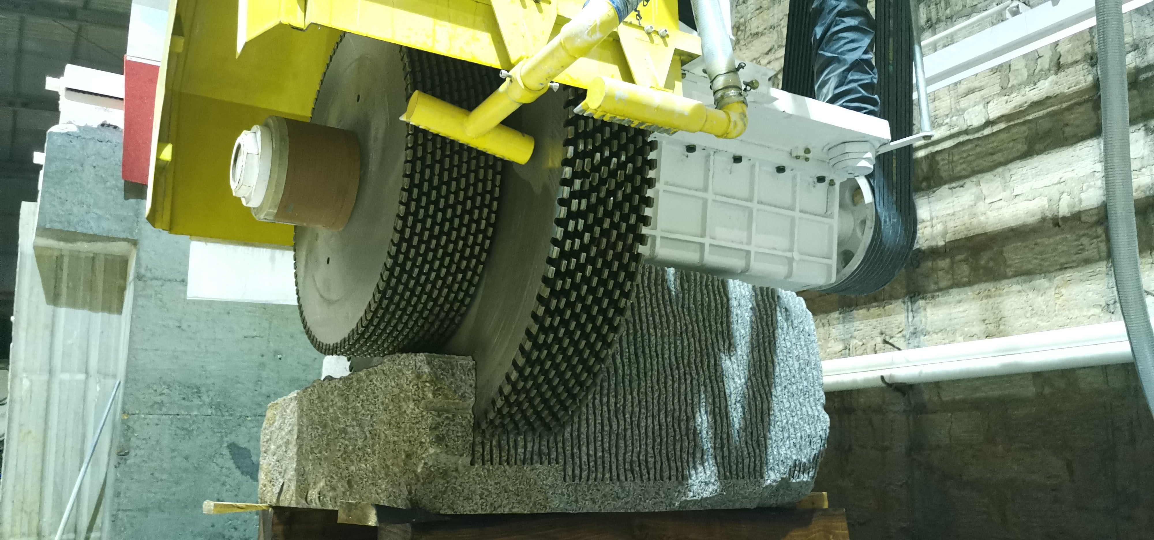 hlqy 32 1700 heavy duty multi blade marble block cutter stone cutting machine-6