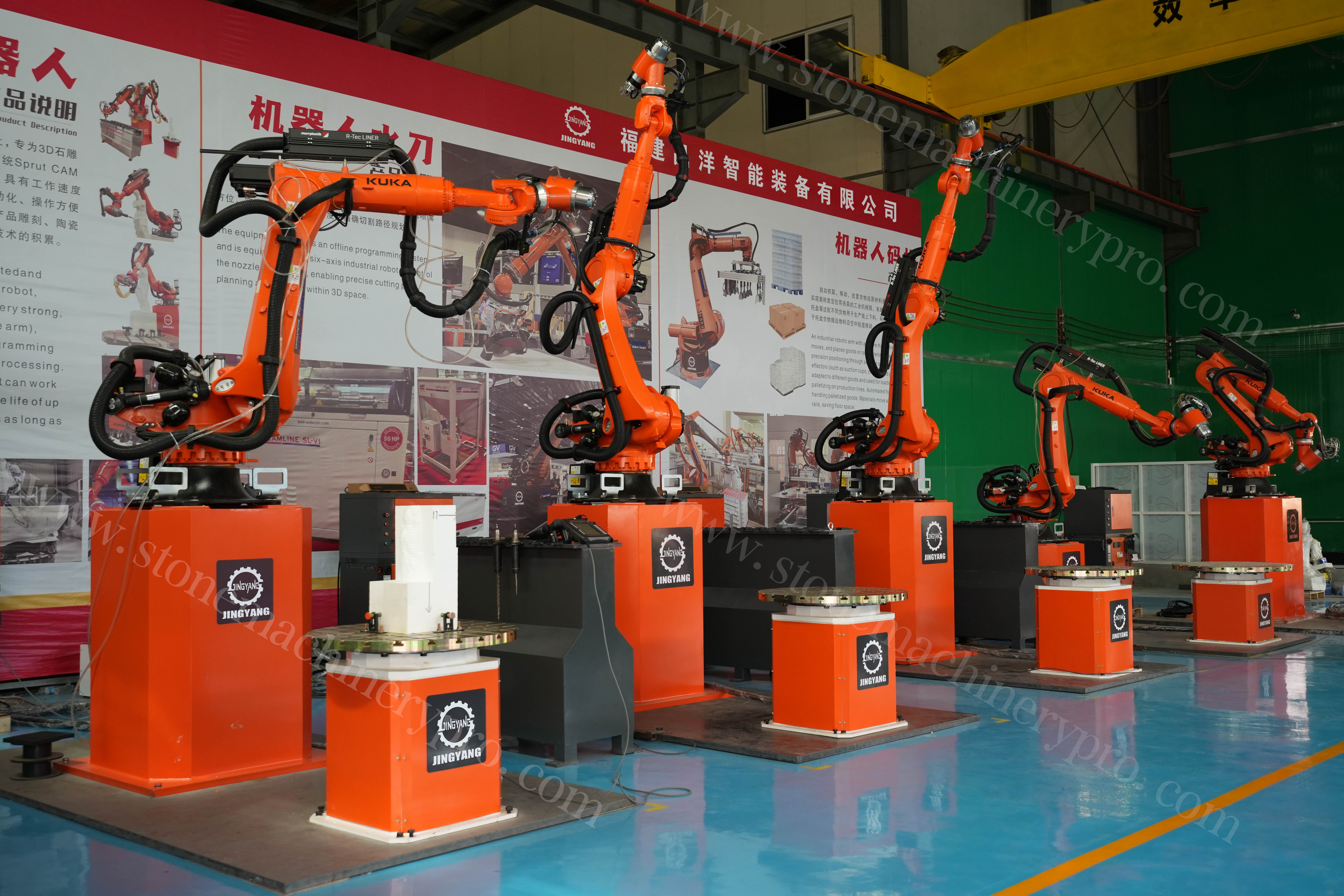 7 axis 3d sculpture robot arm cnc stone carving machine-1