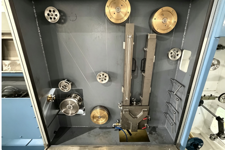 BRN-DT28 Fine Wire Drawing Machine With Annealing Brainpower Original Model Brass Wire