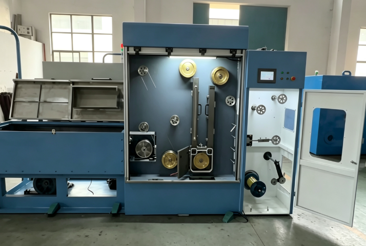 BRN-DT28 Fine Wire Drawing Machine With Annealing Brainpower Original Model Brass Wire