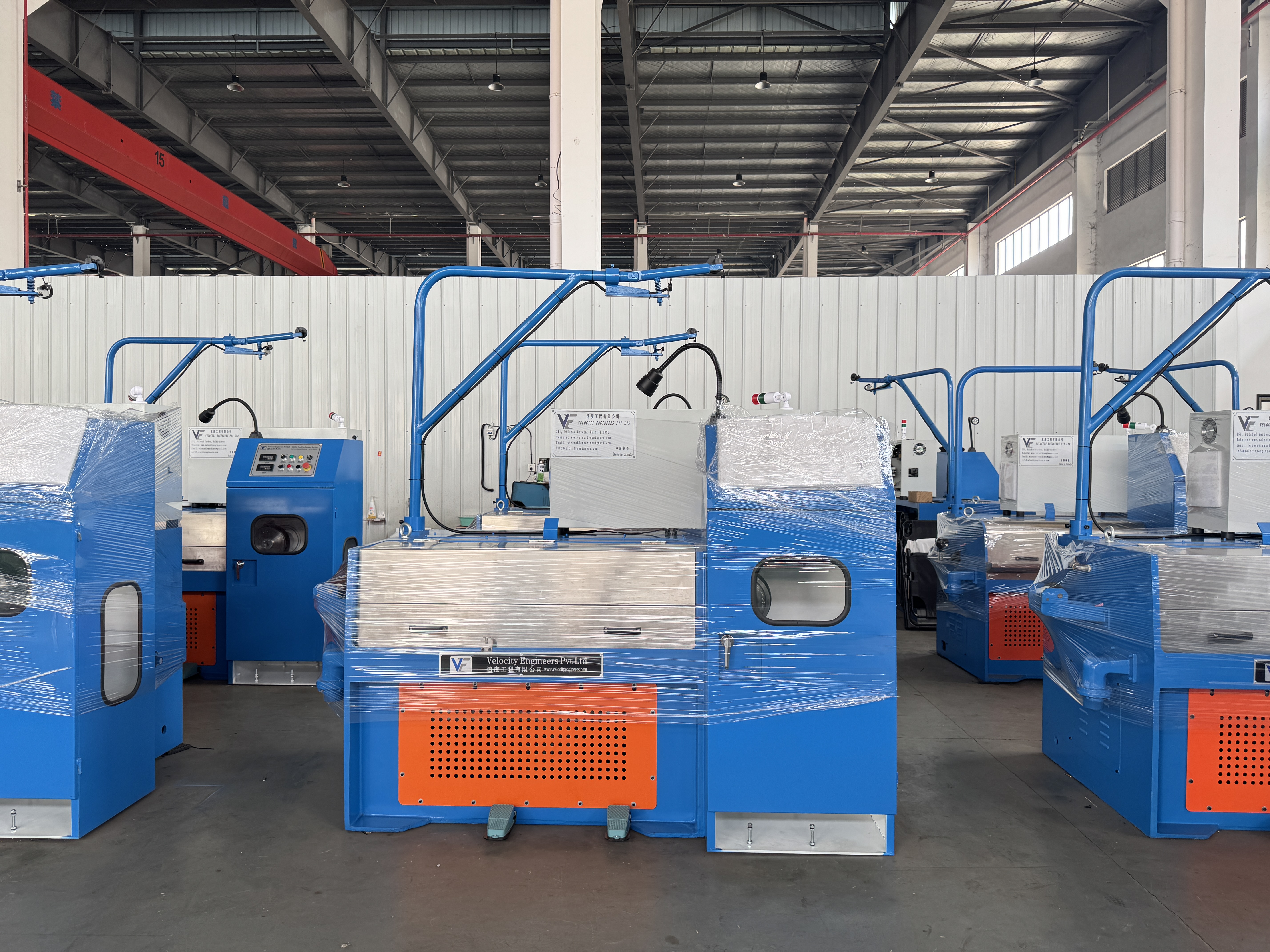 BRN24VD Brainpower Inlet0.45mm Wire Drawing Machine Dustproof Fully Enclosed Structure for Aluminum Wire Copper Wire Processing