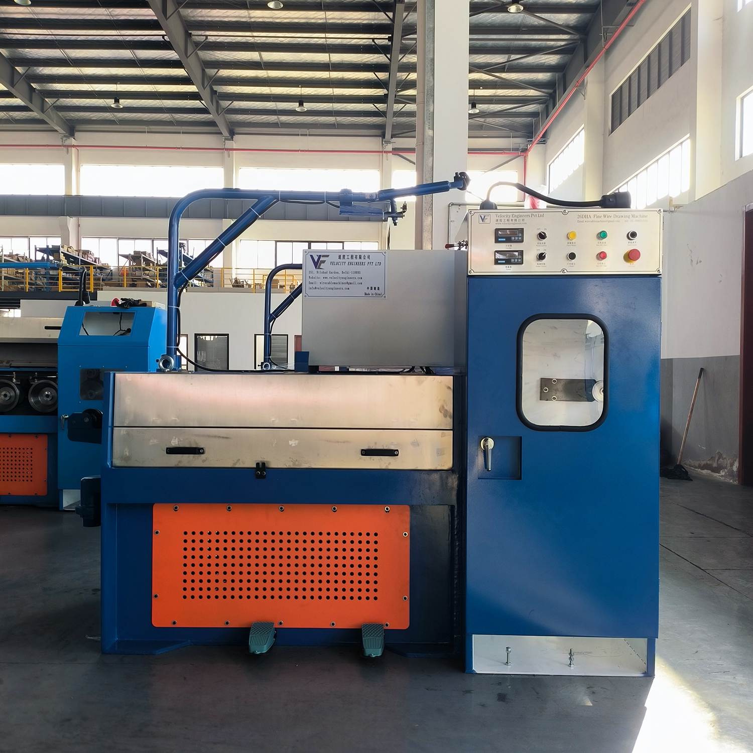 BRN-24DHA Cost Effective Inlet0.45mm Wire Drawing Machine Simple Operation Machinery for Small Factory Aluminum and Copper Wire Production