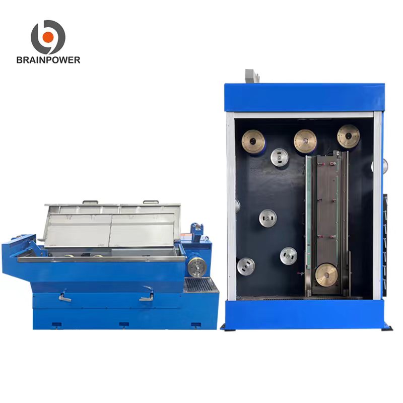 Intermediate Wire Drawing Machine Brianpower Copper Wire Aluminum Bearing Core Inlet 22KW-30KW