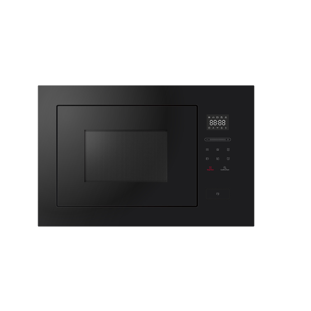 Wholesale Built-in Microwave Oven Black Tempered Glass Touch Control LED Display Kitchen Appliance Bulk Order OEM Factory