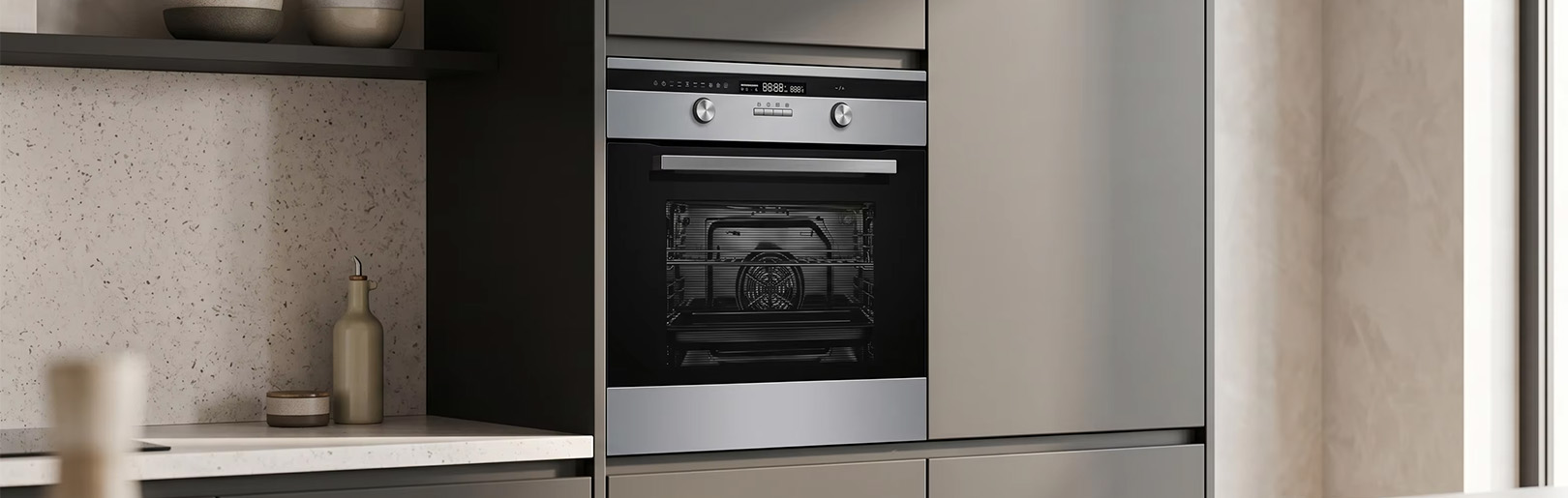 Custom Built-in Oven Series: Electric, Gas, Combi Steam & Microwave Oven, Multifunction Integrated Oven, OEM/ODM Wholesale details