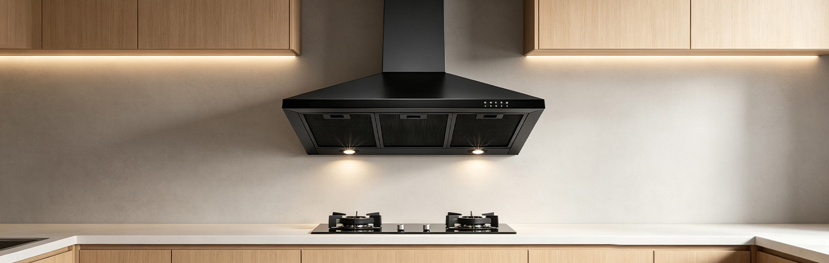 Custom Multi-Style Pyramid Range Hood - High-Suction & Space-Saving Wall Mount Cooker Hood, OEM/ODM Kitchen Exhaust Fan supplier