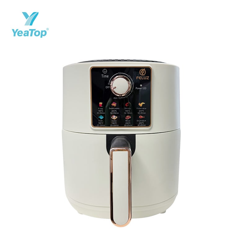 Custom Digital Air Fryer with 4L Capacity, Oil-free Healthy Airfryer Oven for Family Use, OEM/ODM Wholesale