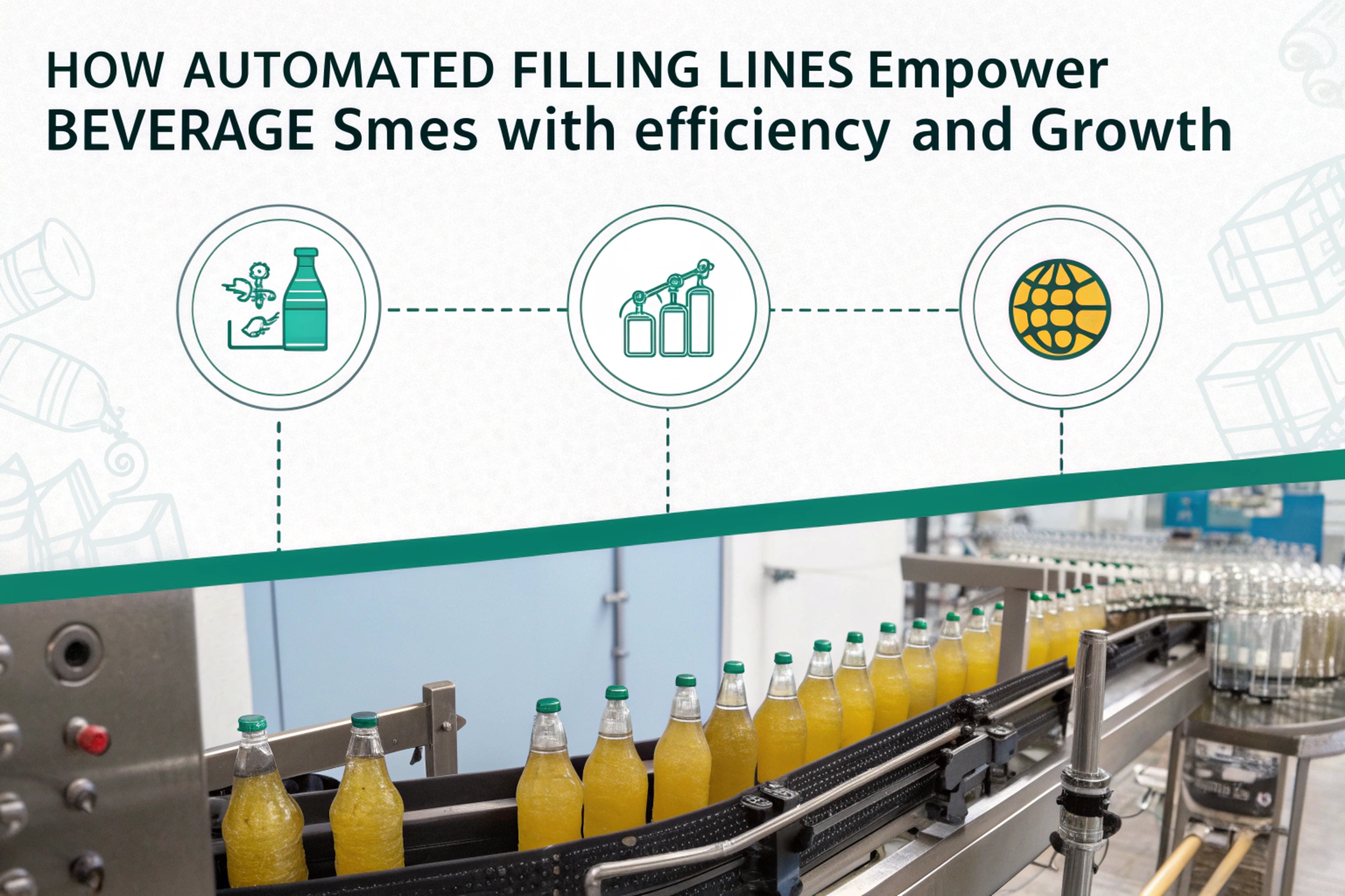 How Can Automated Filling Lines Empower Small and Medium-sized Beverage Enterprises?