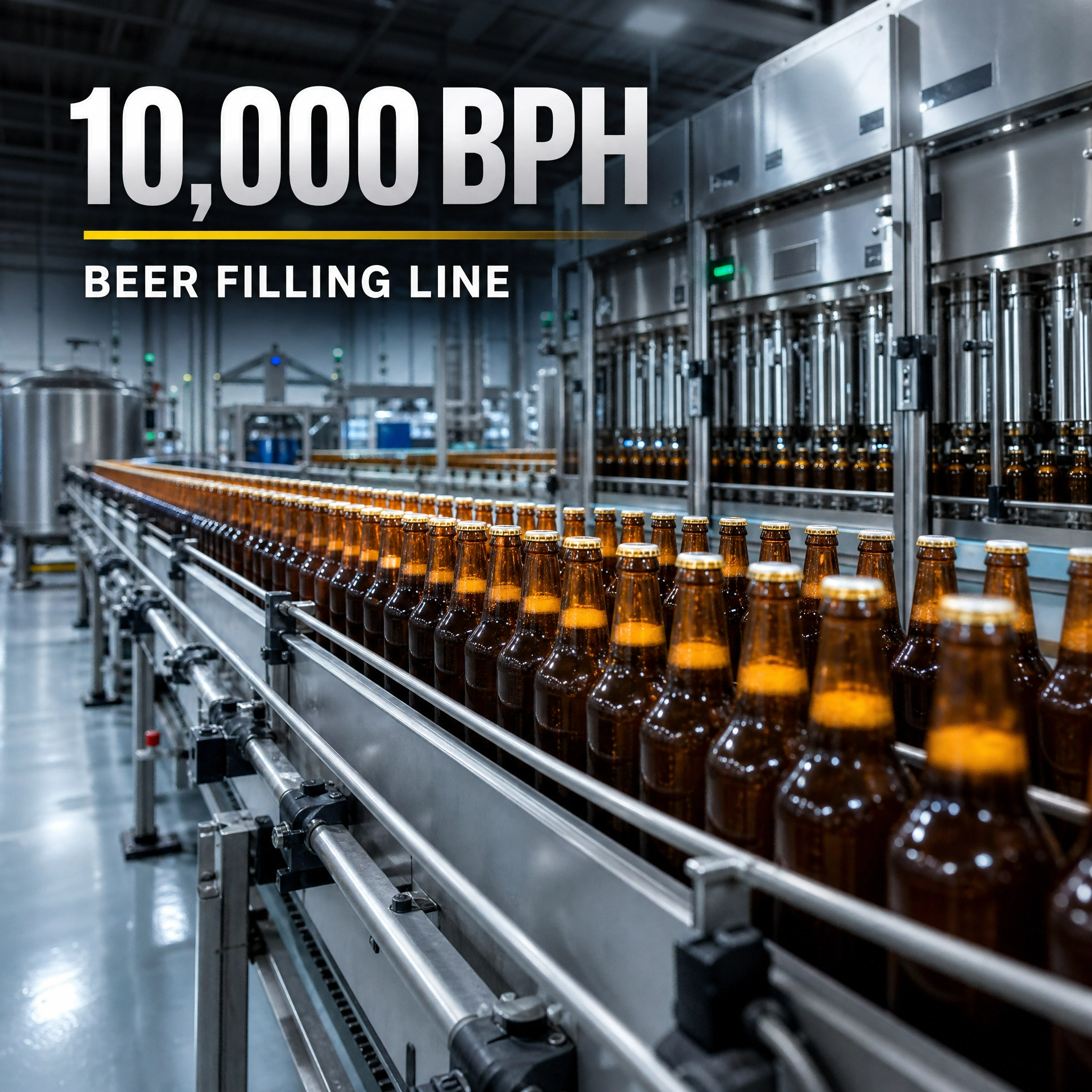 10000BPH Beer Filling Production Line
