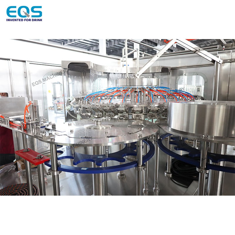 Full Automatic 12000BPH Juice Pet Bottle Washing Filling Capping Machine