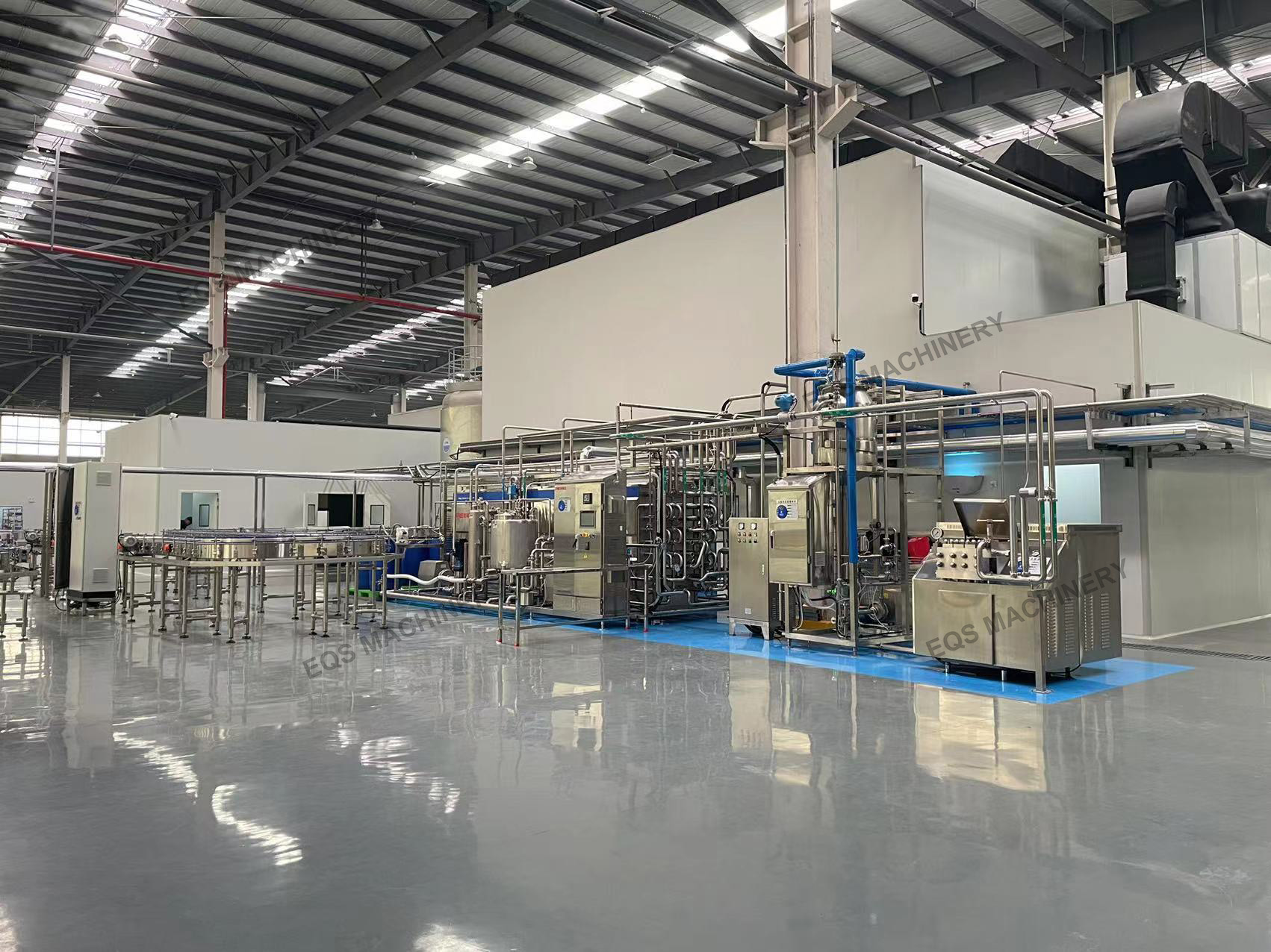 24000BPH Mengniu Dairy Aseptic Filling Production Line