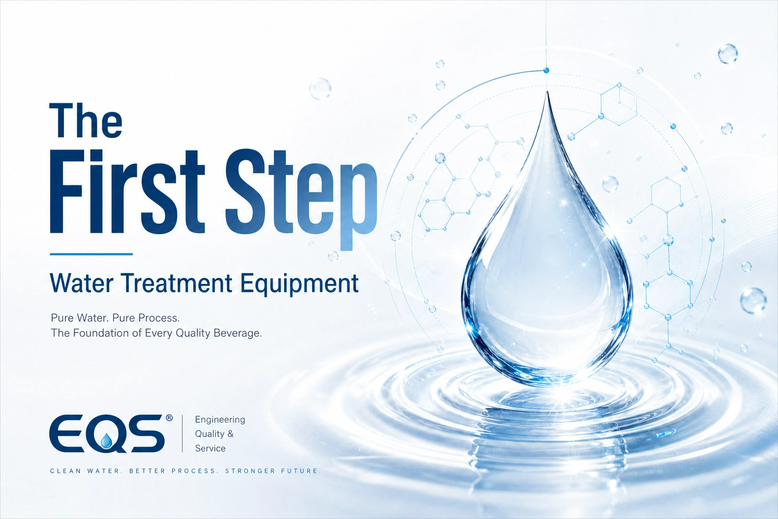 The First Step in the Beverage Production Line: Water Treatment Equipment