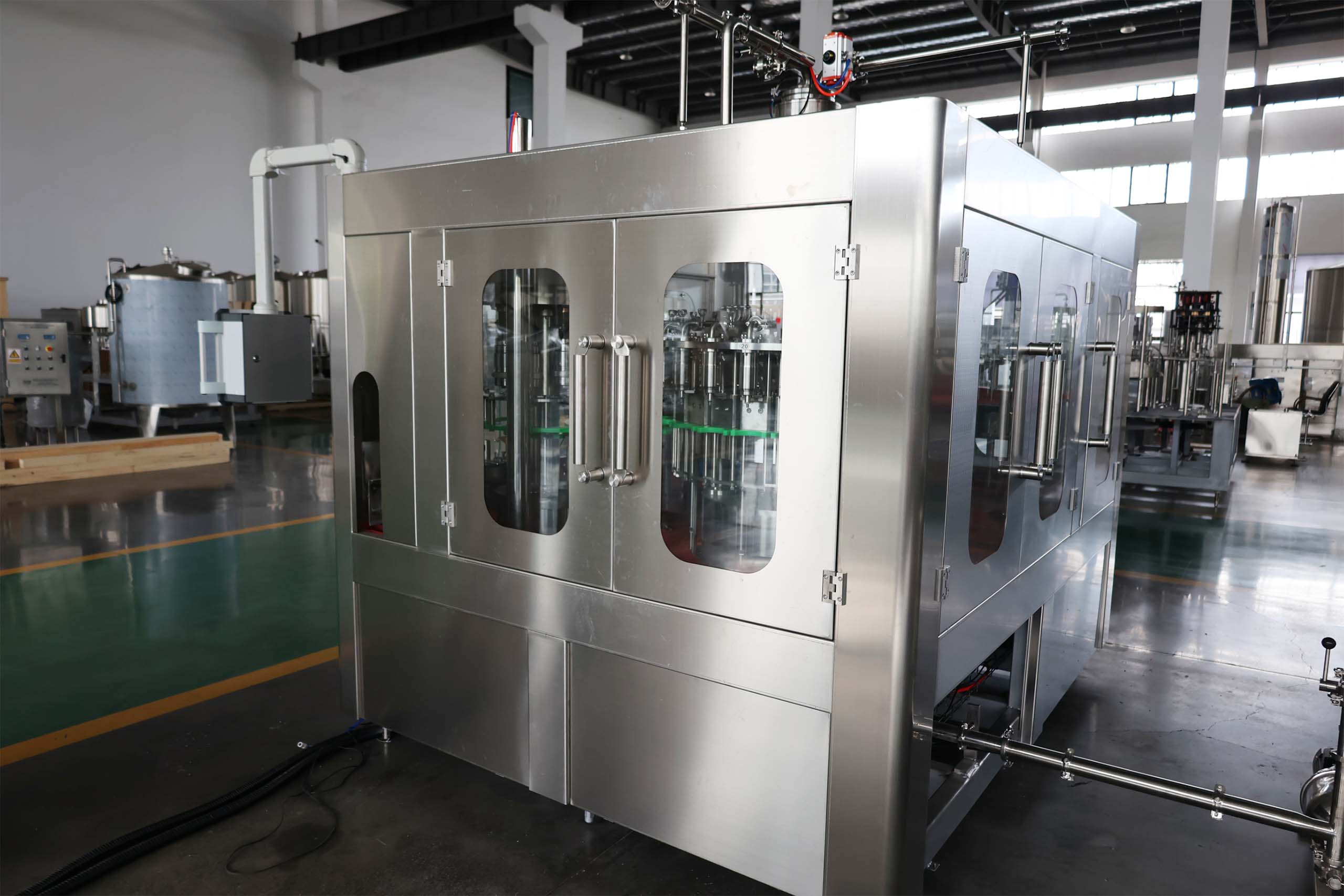 Washing Filling Capping Juice Filling Machine