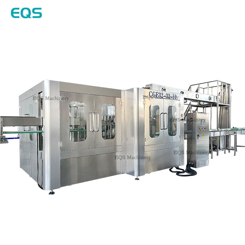 Full Automatic 16000BPH Water Pet Bottle Washing Filling Capping Machine