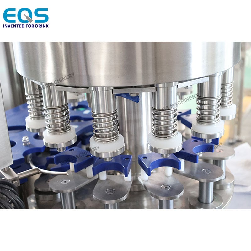 Automatic 2000CPH Juice Can Filling and Capping Machine