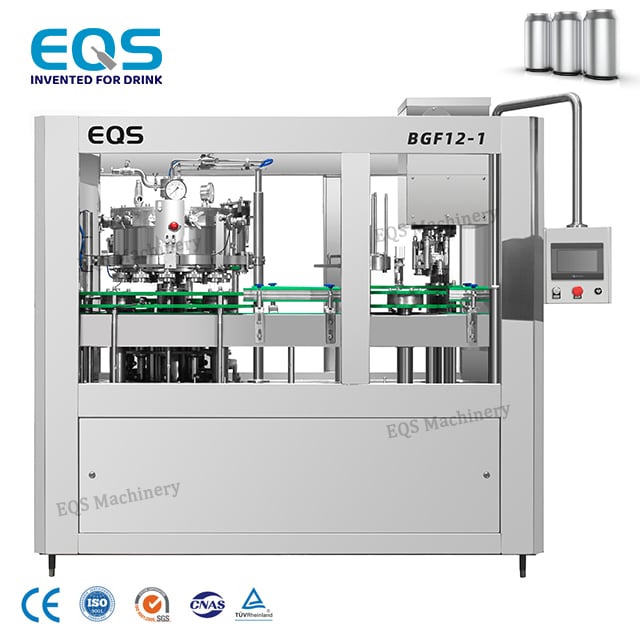 Fully Automatic 2000CPH Beer Can Filling Machine