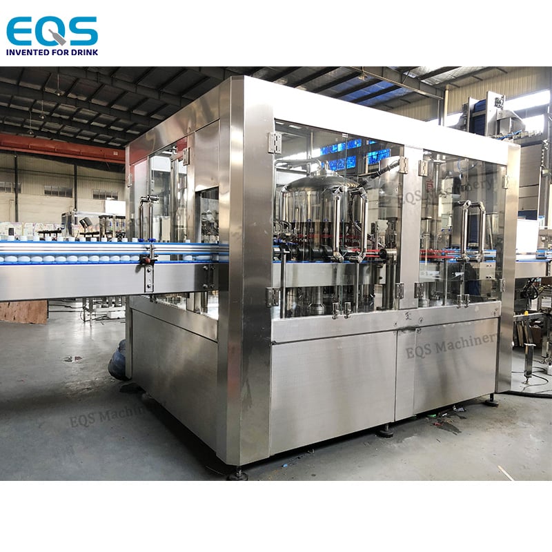Full Automatic 12000BPH Water Pet Bottle Washing Filling Capping Machine