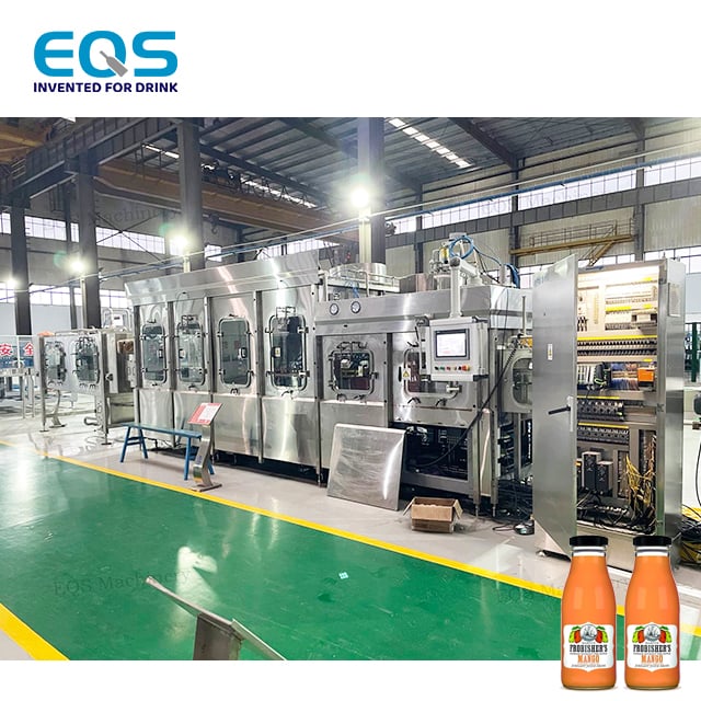 15000BPH 500ml PET Bottle Juice and Pure Water Ultra Clean Production Line