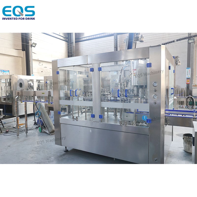 Full Automatic 5000BPH Water Pet Bottle Washing Filling Capping Machine