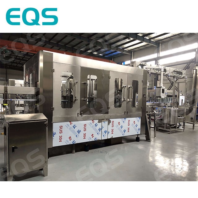 6000BPH 500ml PET Bottles Juice with Pulp Filling Machine