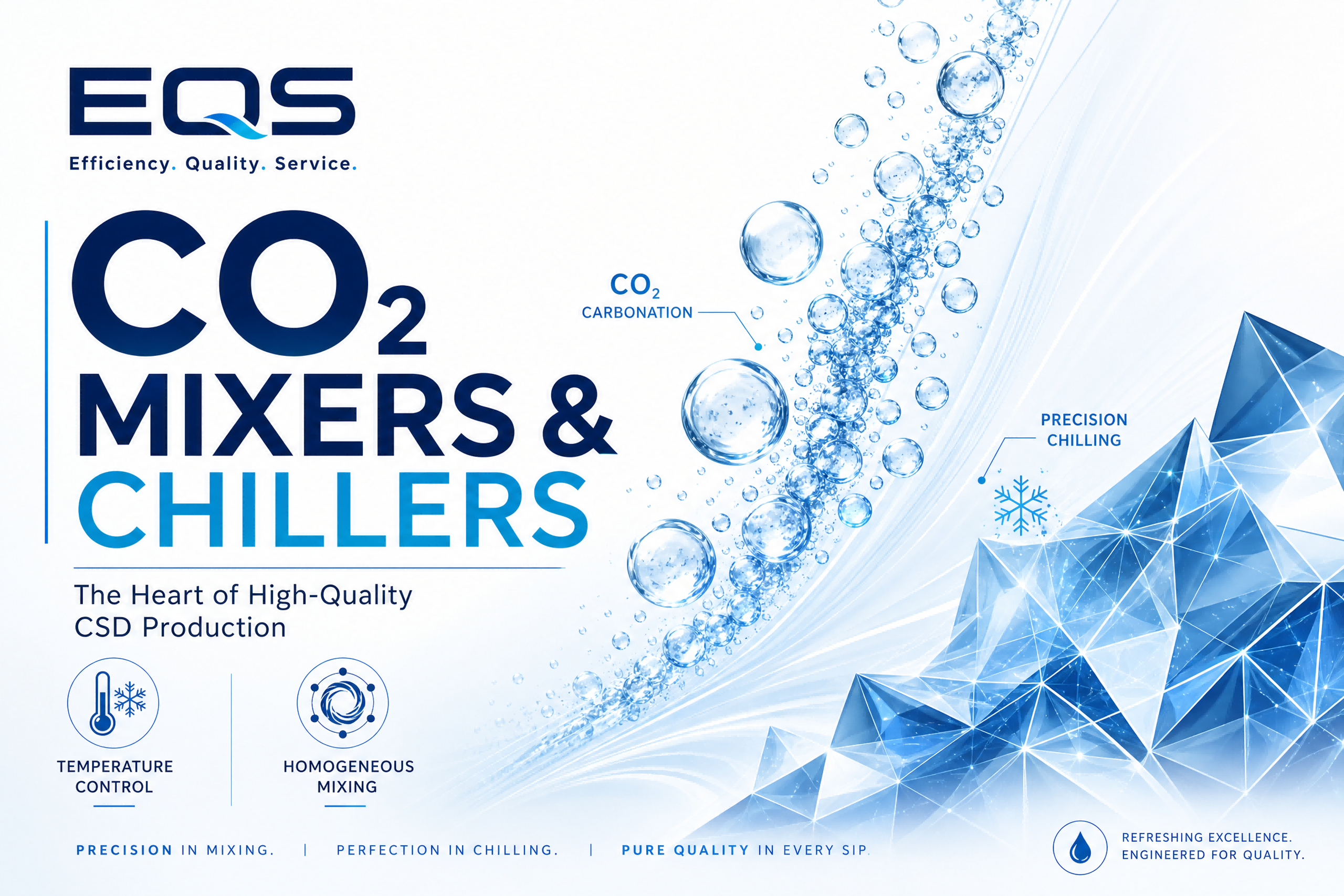 The Role of CO2 Mixers and Chillers in High-Quality CSD Lines?