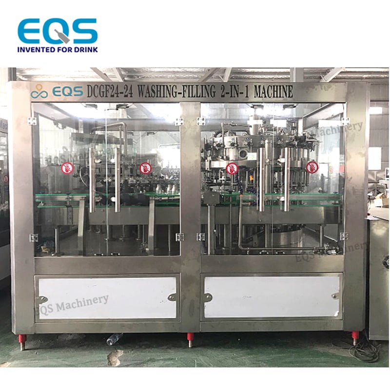 Automatic Aluminum Bottle Carbonated Bottling Production Line