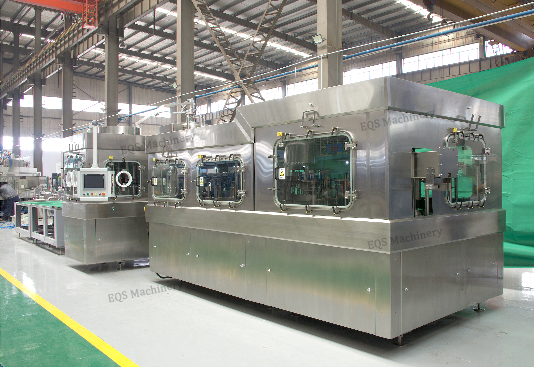 24000BPH Aseptic Cold Filling Production Line
