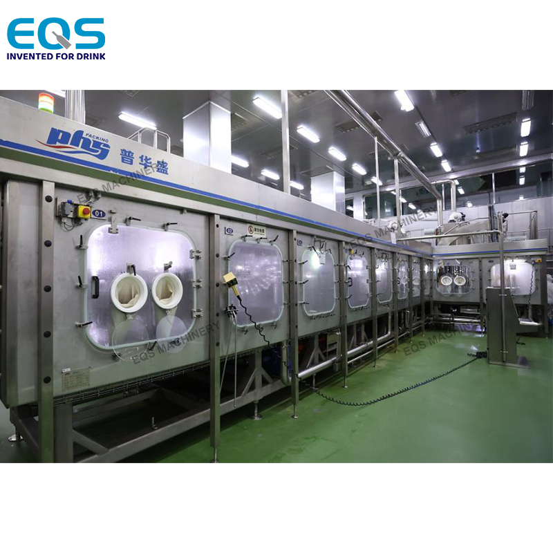 24000BPH 600ml PET Bottle CSD Simple Aseptic Combi-block Blowing-Filling-Capping Production Line