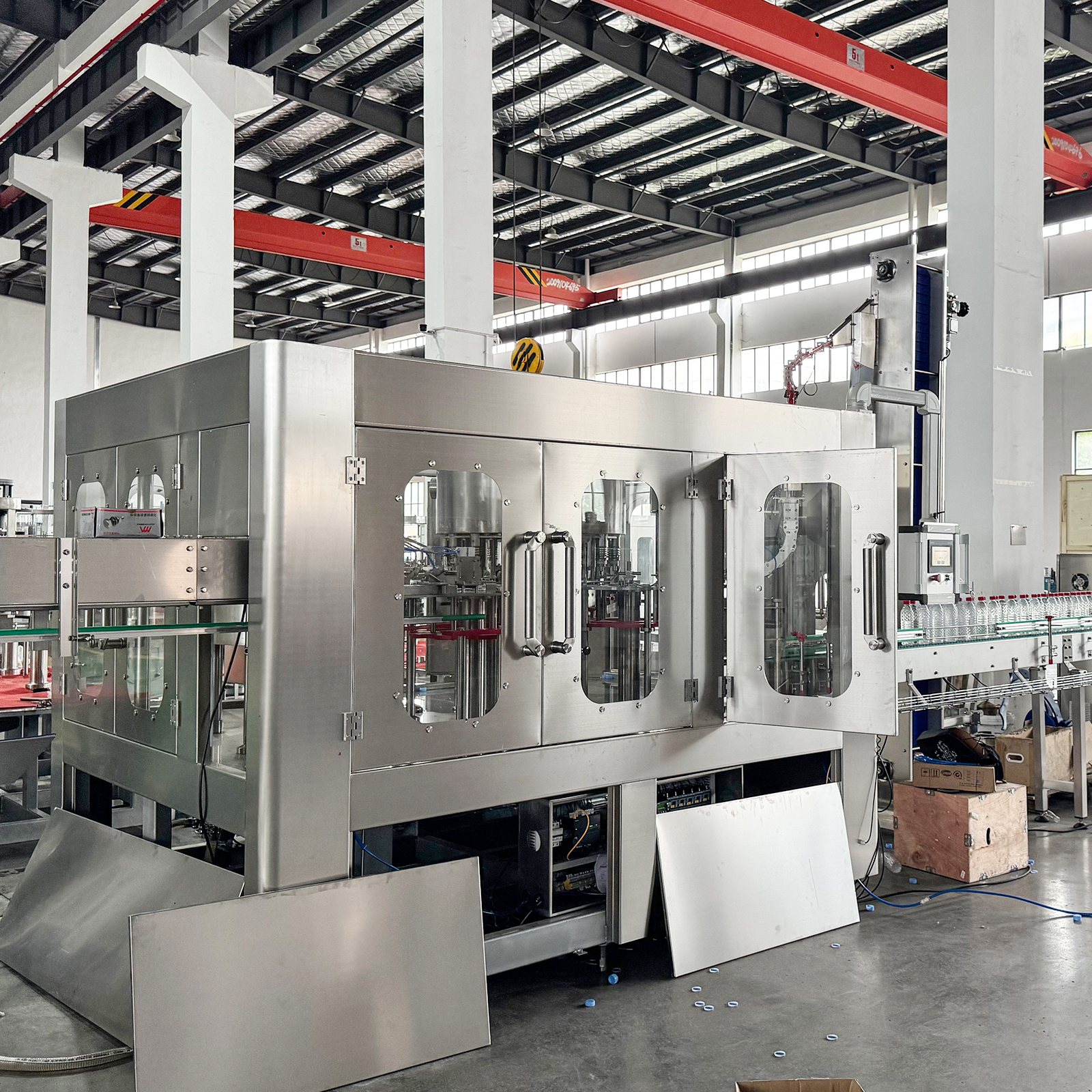 High-Speed Water Filling Machine for Efficient Large-Scale Production