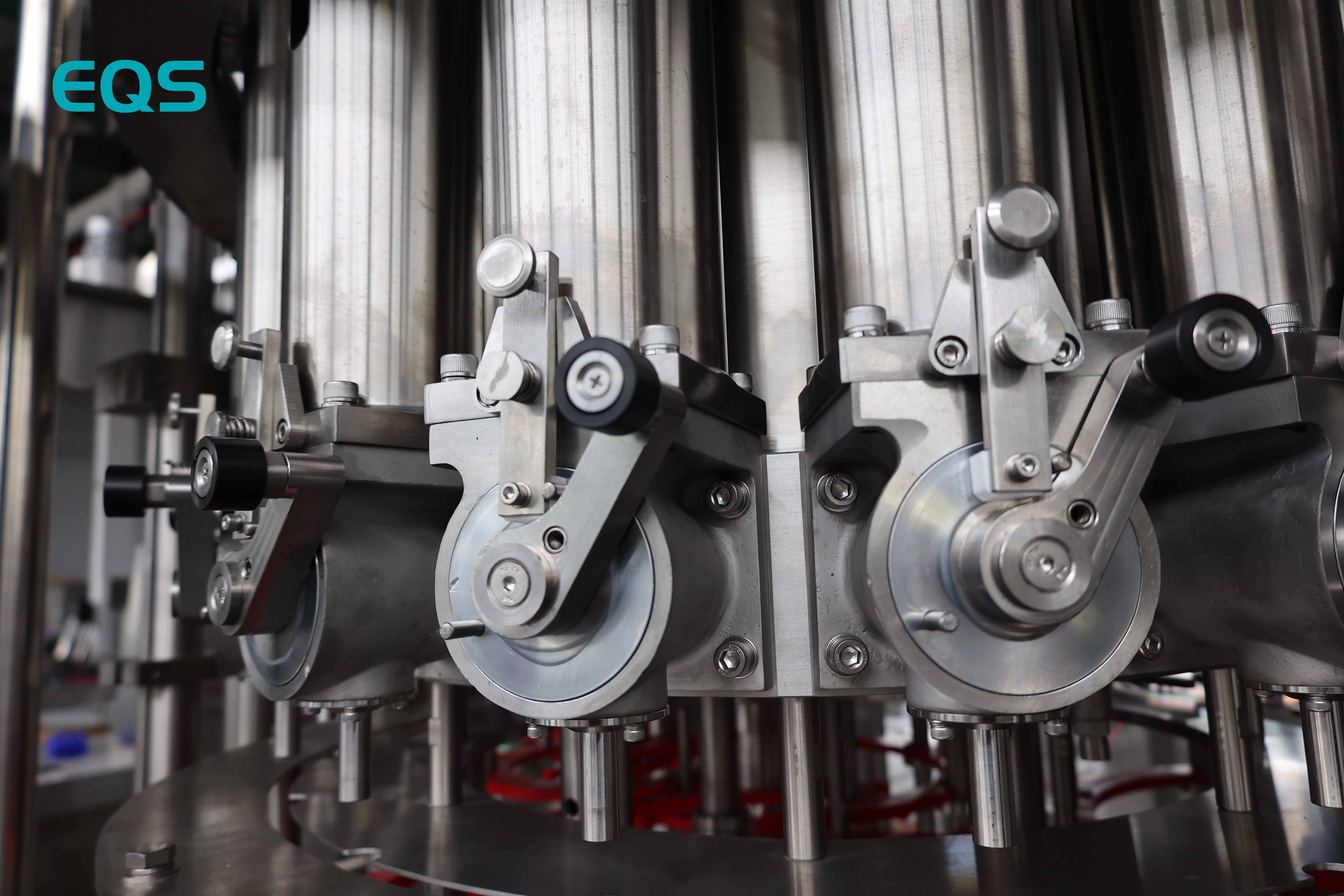 EQS GFF16-16-5-5 four-in-one filling machine for a disinfectant filling line in Ecuador.jpg