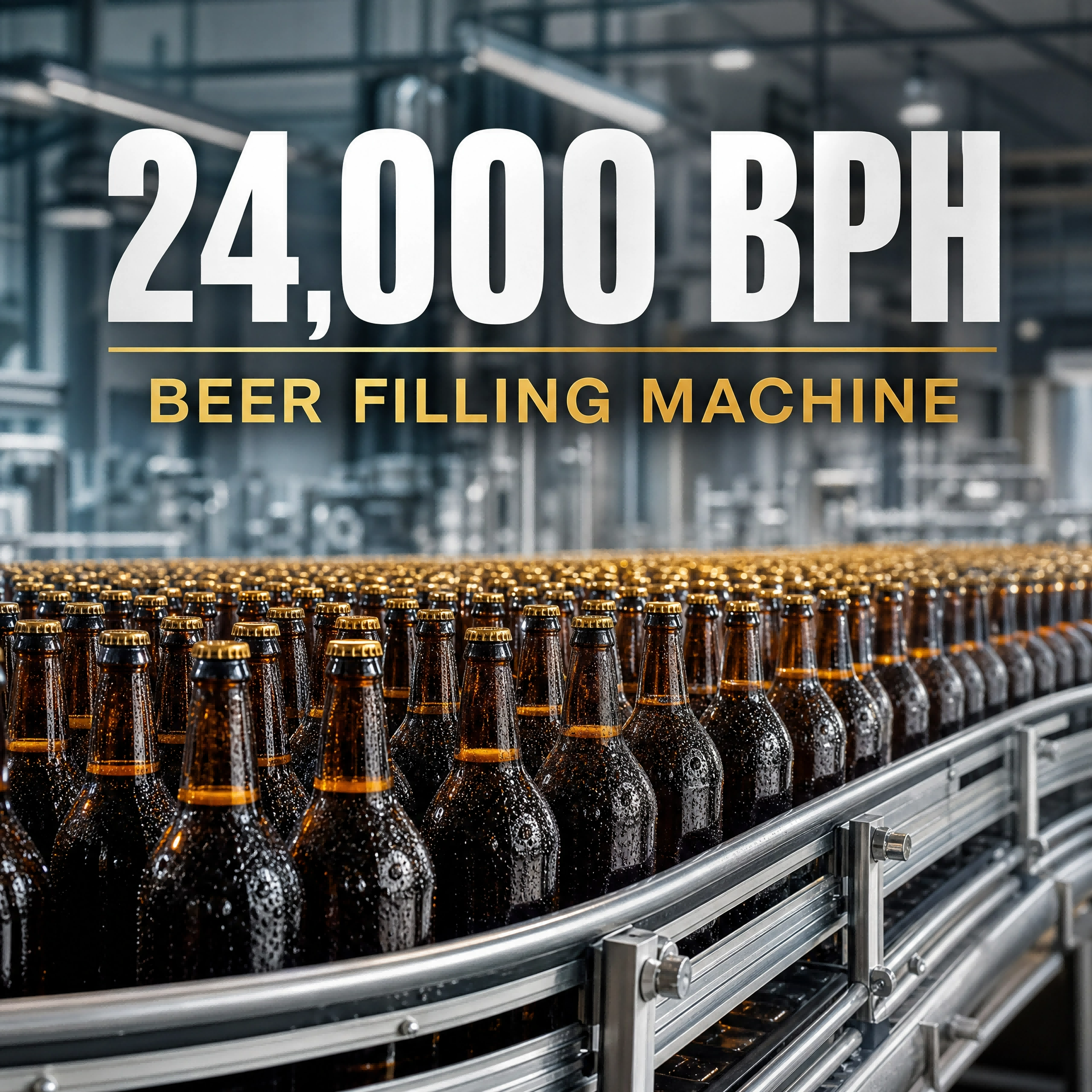 24000BPH Beer Filling Machine
