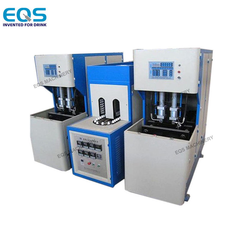 2000BPH 2 Cavity Semi-automatic Bottle Blowing Machine