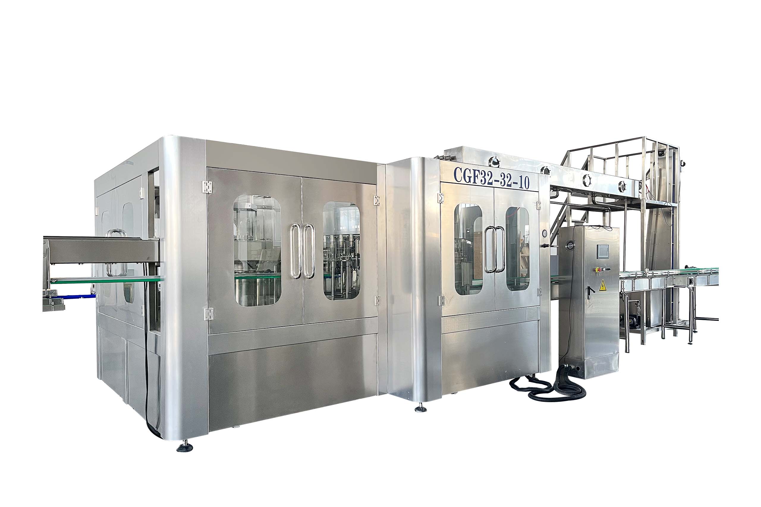 How does a water filling machine work?