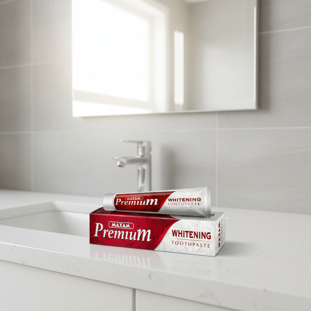 How does maxam toothpaste address sensitive teeth issues?