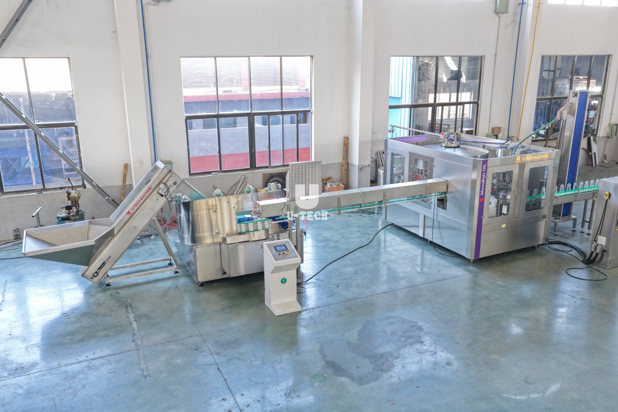 edible oil filling line