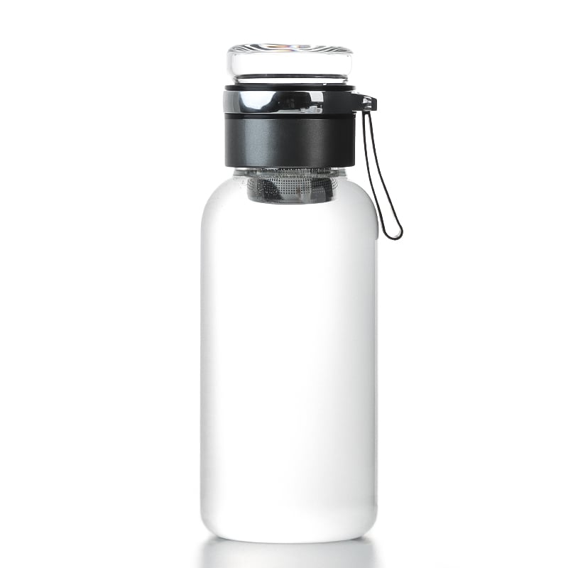 Wholesale 950ml with Filter Glass Water Bottle