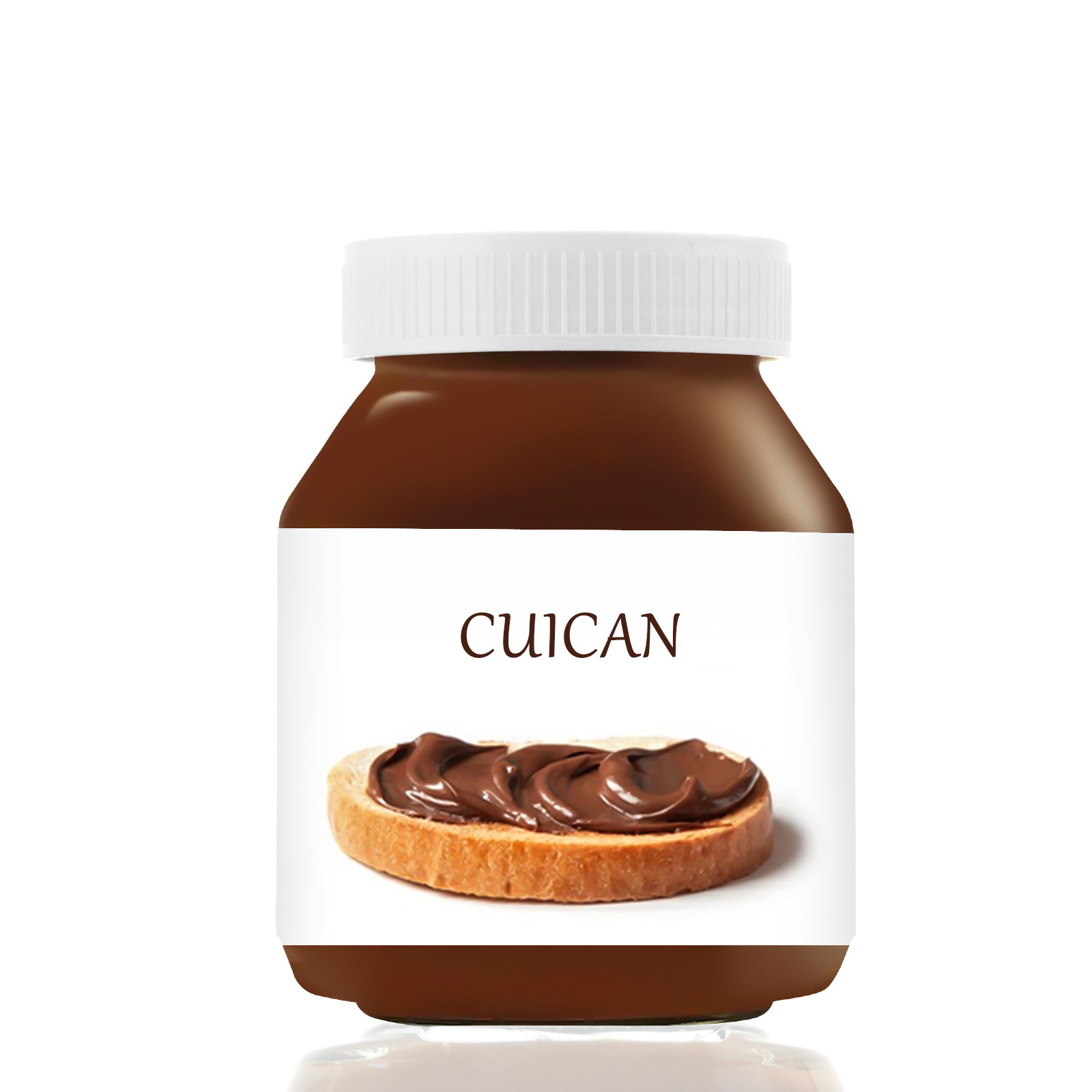 Custom 180ml 330ml Chocolate Glass Food Storage Containers