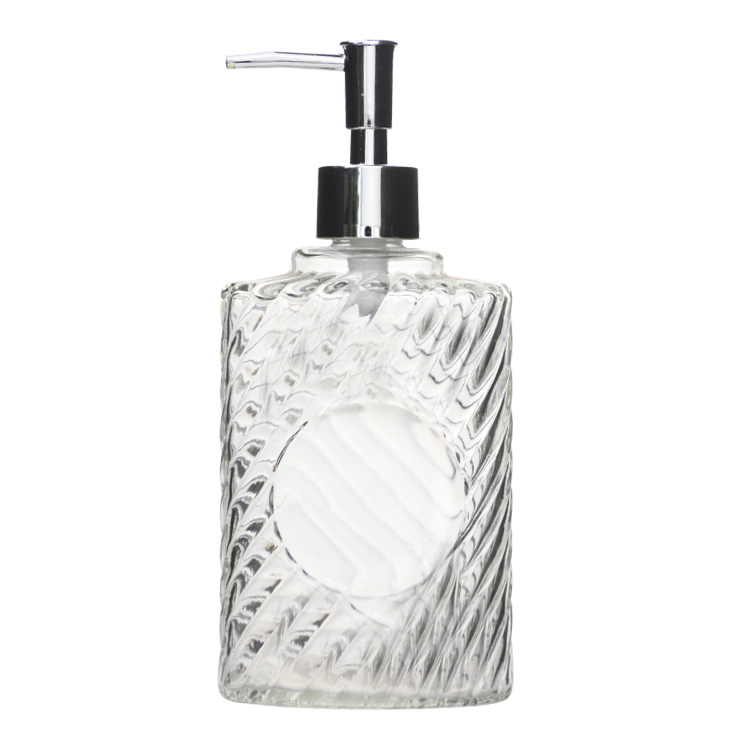 480ml Soap with Pump Glass Lotion Bottles Wholesale
