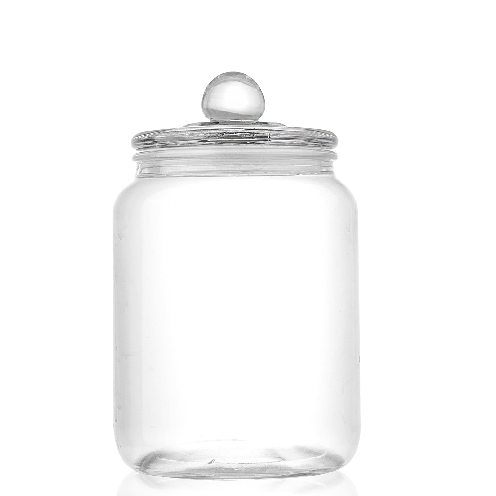 Wholesale 2l 3l 5l Round Candy Mason Glass Jars with Airtight Lids